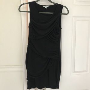 Sexy black mini dress